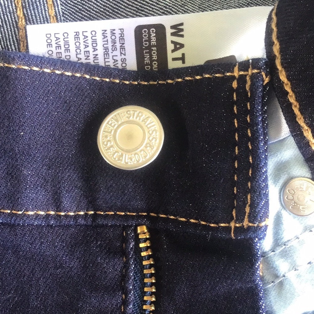 Levi’s 312 shaping slim dark blue jeans 26 x 32 Long - Picture 9 of 16